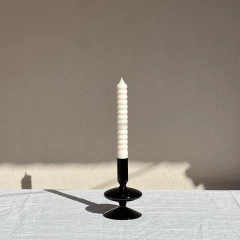 Candelabro Nurek - Negro - Bajo - comprar online