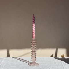 Candelabro Nuria - Rosa bebé. - comprar online