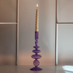 Candelabro Viena - Lila - Alto - RELACHA