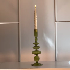 Candelabro Viena - Verde - Alto - RELACHA