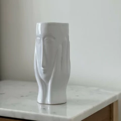 Florero Cusco Blanco - RELACHA