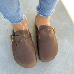 Zueco Mule Chocolate - comprar online