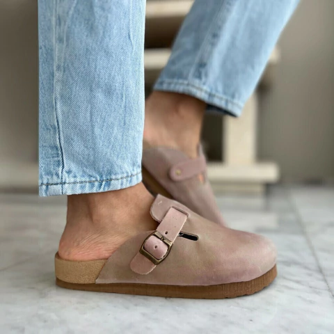 Zueco Mule Visón - comprar online