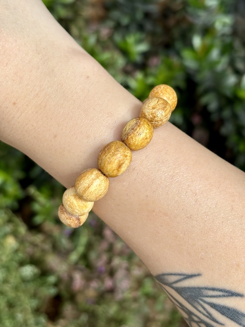 Pulseira de Palo Santo - Purificação, Limpeza Energética e Proteção - buy online