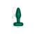 Plug anal vibratório por aplicativo em silicone com rotação 360°
