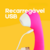 Sugador e Vibrador Recarregável