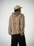 STRIPED HOOD (marron) - El Almacen SJ