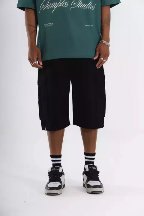 JORTS CARGO BLACK