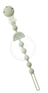 Portachupetes De Siliciona Green