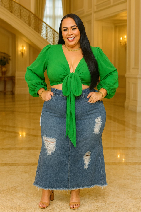 CROPPED ANAYS VERDE - comprar online