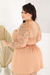 TRIJUNTO FLOR DE CANELA - Léia Moda Plus Size