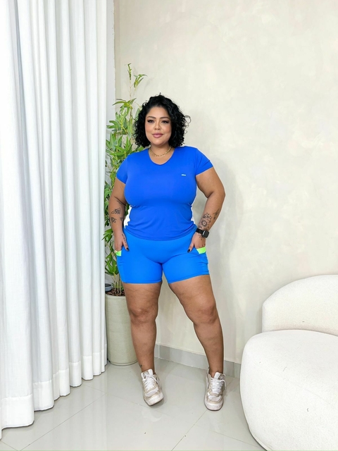 CAMISETA FITNESS BLUES SELENE