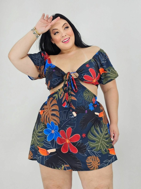 VESTIDO PLUS SIZE ESTER