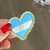 Imán acrílico - Corazón Argenitna by @byssophie en internet