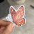 Transparente Glitter UV - Mariposa Naranja by @byssophie - comprar online