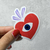 Sticker UV - Corazón Ojo 2