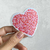 Transparente Glitter UV - Corazon pintitas by @byssophie