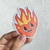 Transparente Glitter UV - Happy Fire