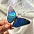 Holo UV - Mariposa Azul - ÚNICO