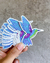 Sticker UV - Colibri @byssophie en internet