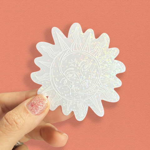 Transparente Glitter - Luna Sol - comprar online