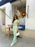 Conjunto modal Camila verde menta