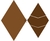 Quadro Triangular Étnico - 40x25cm - MDFQUADRO03 - comprar online