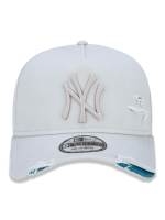 BONE NEW ERA 940 AF COTTON DESTROYED NEW YORK YANKEES CINZA CLARO | MBI19BON114 - comprar online
