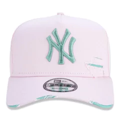 BONE NEW ERA 940 AF COTTON DESTROYED NEW YORK YANKEES ROSA PINK/AZUL | MBI21BON139 - comprar online