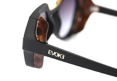 OCULOS EVOKE AVALANCHE WD01 BLACK MATTE GUN RADICA BROWN GRADIENT - LOJA IZZY
