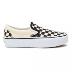 TENIS VANS UA CLASSIC SLIP-ON PLATFORM CHECKERBOARD | VNB0018EBWW - LOJA IZZY