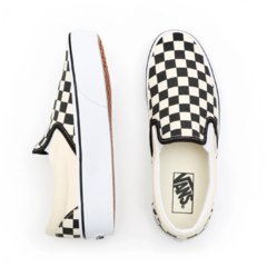 TENIS VANS UA CLASSIC SLIP-ON PLATFORM CHECKERBOARD | VNB0018EBWW na internet