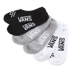 KIT MEIA VANS WM CLASSIC ASSORTED CANOODLE 6.5-10 3PK | VN0A48HJ448