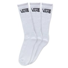 KIT MEIA VANS MN CLASSIC CREW (40-45 3PK) WHITE | VN0A4A5TWHT