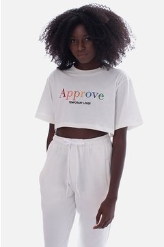 CROPPED REGULAR APPROVE RAINBOW OFF WHITE | 3898 na internet