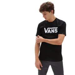 CAMISETA VANS CLASSIC BLACK-WHITE | VN0A4BRWY28 na internet
