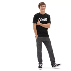 CAMISETA VANS CLASSIC BLACK-WHITE | VN0A4BRWY28 - LOJA IZZY