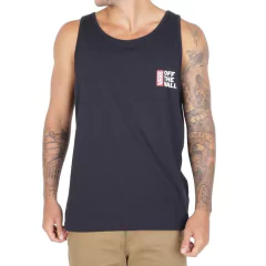 MN VANS OFF THE WALL II TANK BLACK | VN0A4A5HBLK - LOJA IZZY