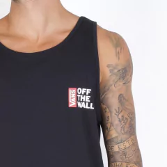 MN VANS OFF THE WALL II TANK BLACK | VN0A4A5HBLK - comprar online