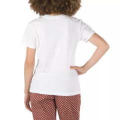 CAMISETA VANS WM FLYING V CREW TEE WHITE | VN0A4BSTWHT na internet