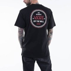 CAMISETA VANS MN CHECKER 66 SS BLACK | VN0A4ROBBLK - comprar online