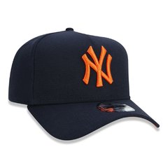 BONE NEW ERA 9FORTY A-FRAME SNAPBACK ABA CURVA NEW YORK YANKEES NAVY (MARINHO) | MBI21BON144 na internet