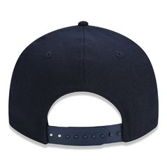 BONE NEW ERA 9FORTY A-FRAME SNAPBACK ABA CURVA NEW YORK YANKEES NAVY (MARINHO) | MBI21BON144 - LOJA IZZY
