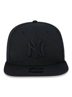 BONE 9FIFTY ORIGINAL FIT ABA RETA MLB NEW YORK YANKEES BLACK (PRETO) | MBPERBON019 - comprar online