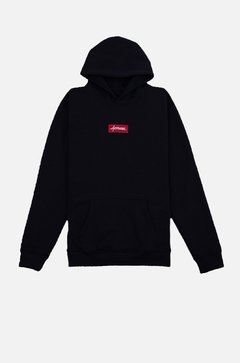 MOLETOM CANGURU APPROVE BOX CLASSIC PRETO E VERMELHO | 4965