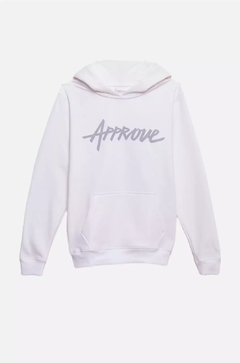 MOLETOM CANGURU APPROVE NEW CLASSIC OFF WHITE | 5136