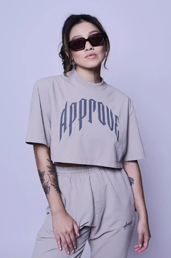 CROPPED BOLD APPROVE BEYOND LINES BEGE | 5722 - comprar online