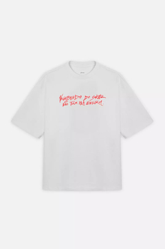CAMISETA APPROVE OVERSIZED APPROVE X CBJR BRANCA BRANCO | 6732 - LOJA IZZY