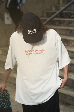 CAMISETA APPROVE OVERSIZED APPROVE X CBJR BRANCA BRANCO | 6732 - comprar online