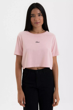 CROPPED BAW CLASSY LOGO ROSA CLARO | 73310043